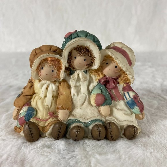 Down Petticoat Lane A Friend Is Someone Who Knows You By Heart Collectible 1997 - Picture 1 of 7
